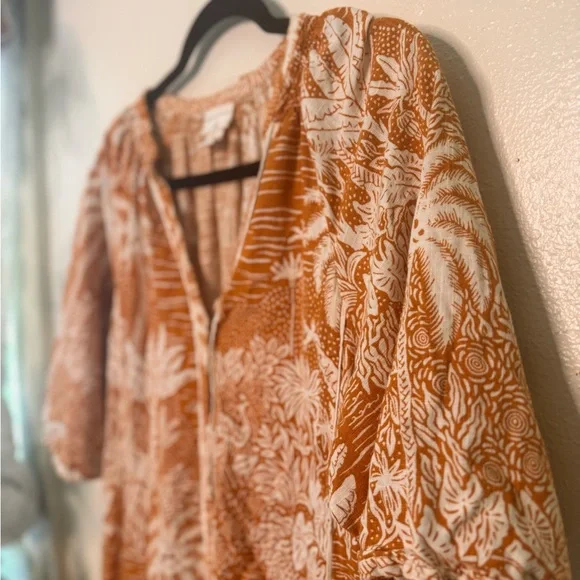 H&M Women’s Tropical Dress sz. S - Picture 3 of 8